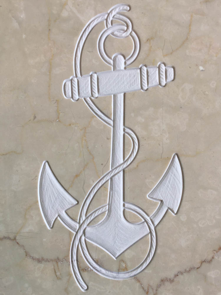 Custom marble or granite works – Anchor